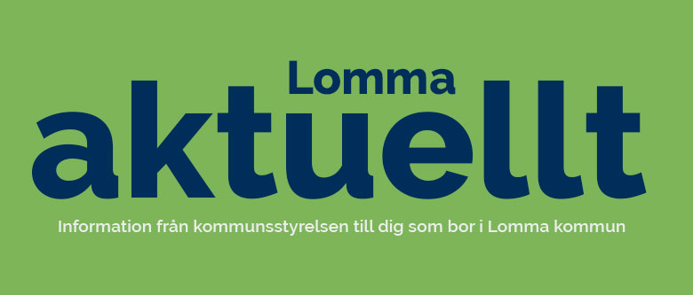 Lomma Aktuellt. Logotyp