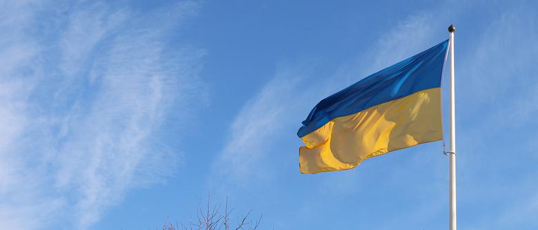 Ukrainas gul-blåa flagga